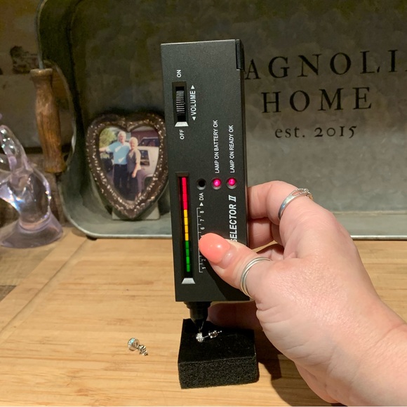 #126 Over 2 cttw Moissanite double row hidden halo earrings - Picture 4 of 6